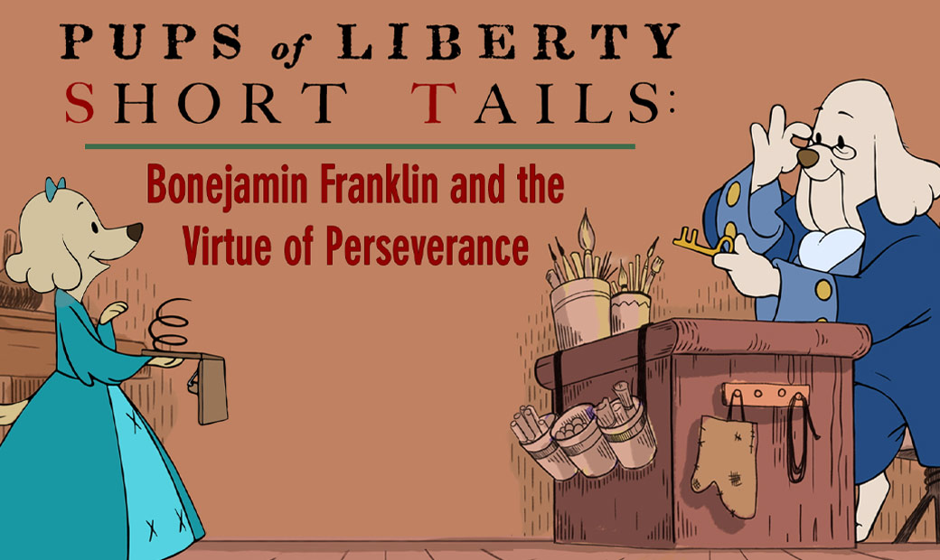 Pups of Liberty Short Tails: Bonejamin Franklin